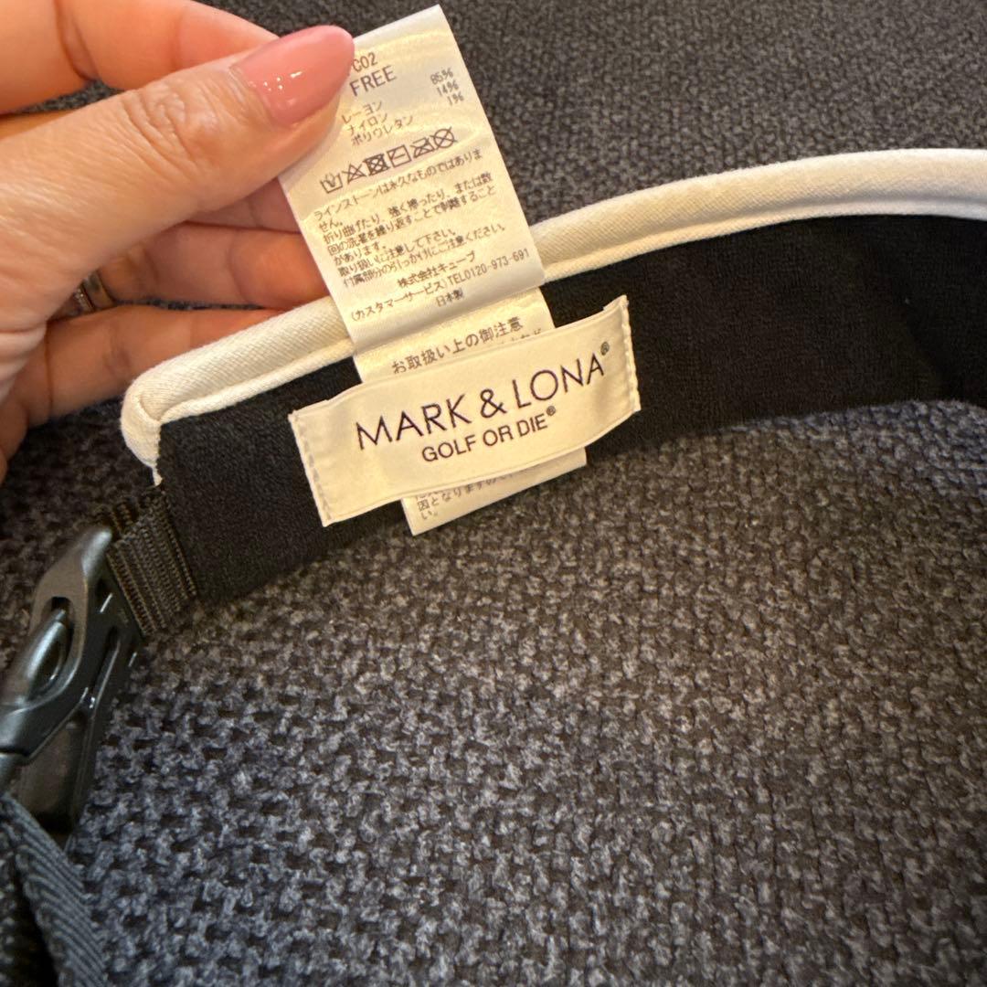 MARK & LONA ゴルフバイザー フリーサイズ
