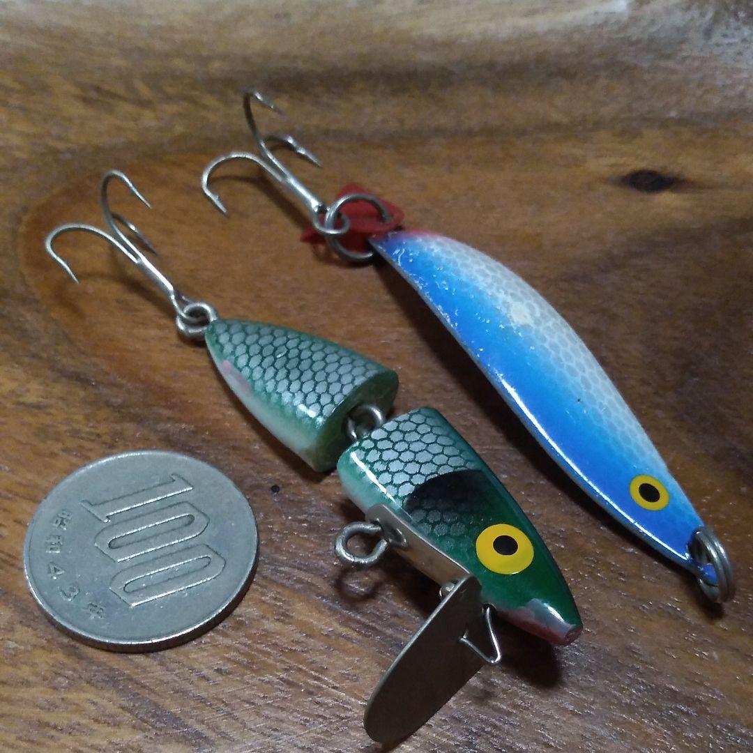 昭和オールドルアースプーンプラグどちらか1点昭和ロマン40年以上前