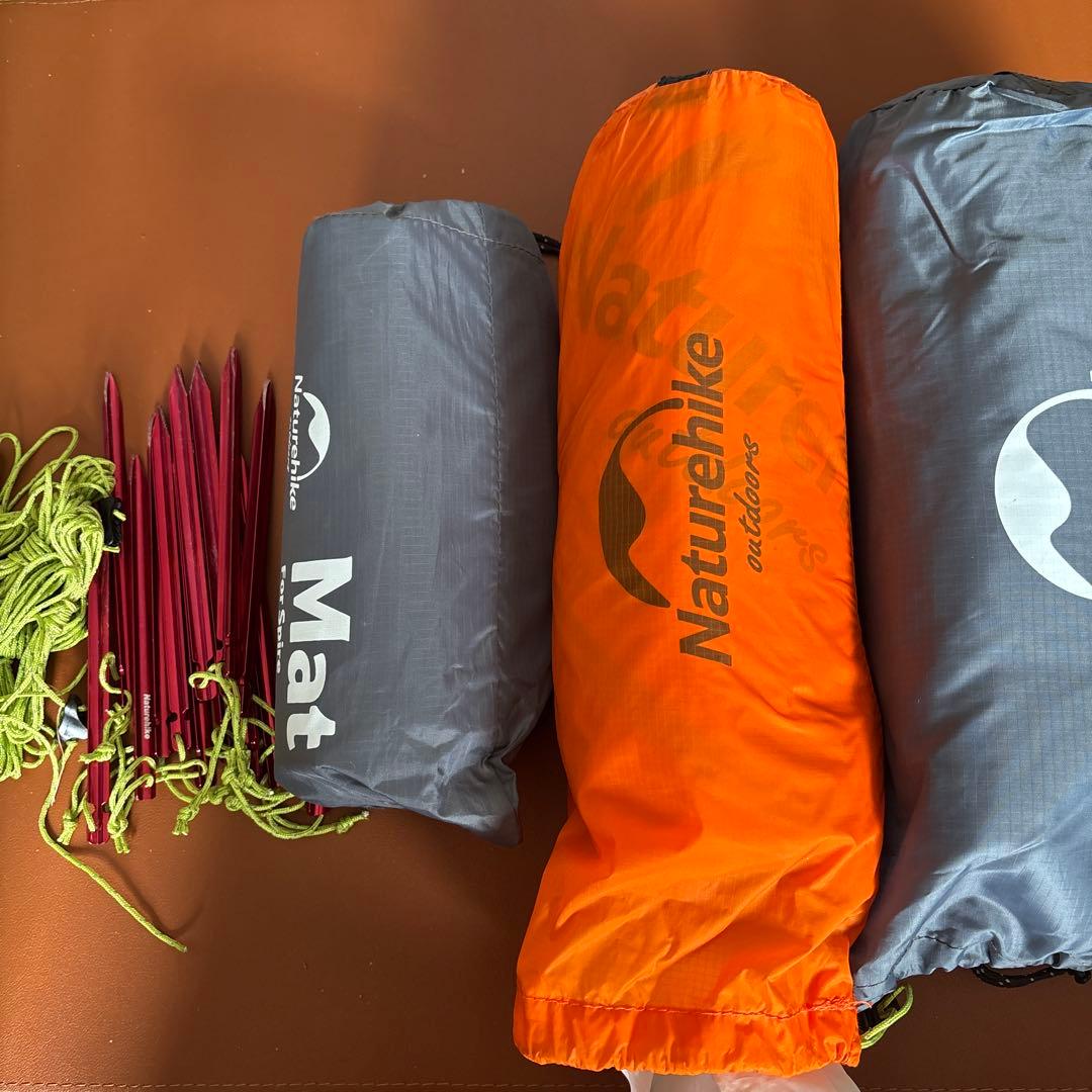 Naturehike spire1テント オレンジ
