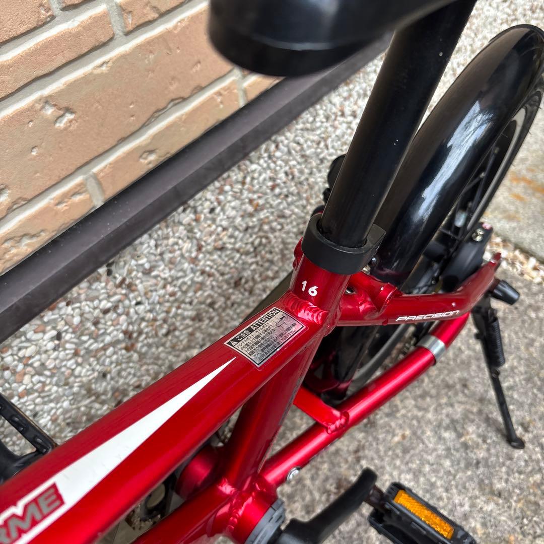 16インチ　アルミ自転車