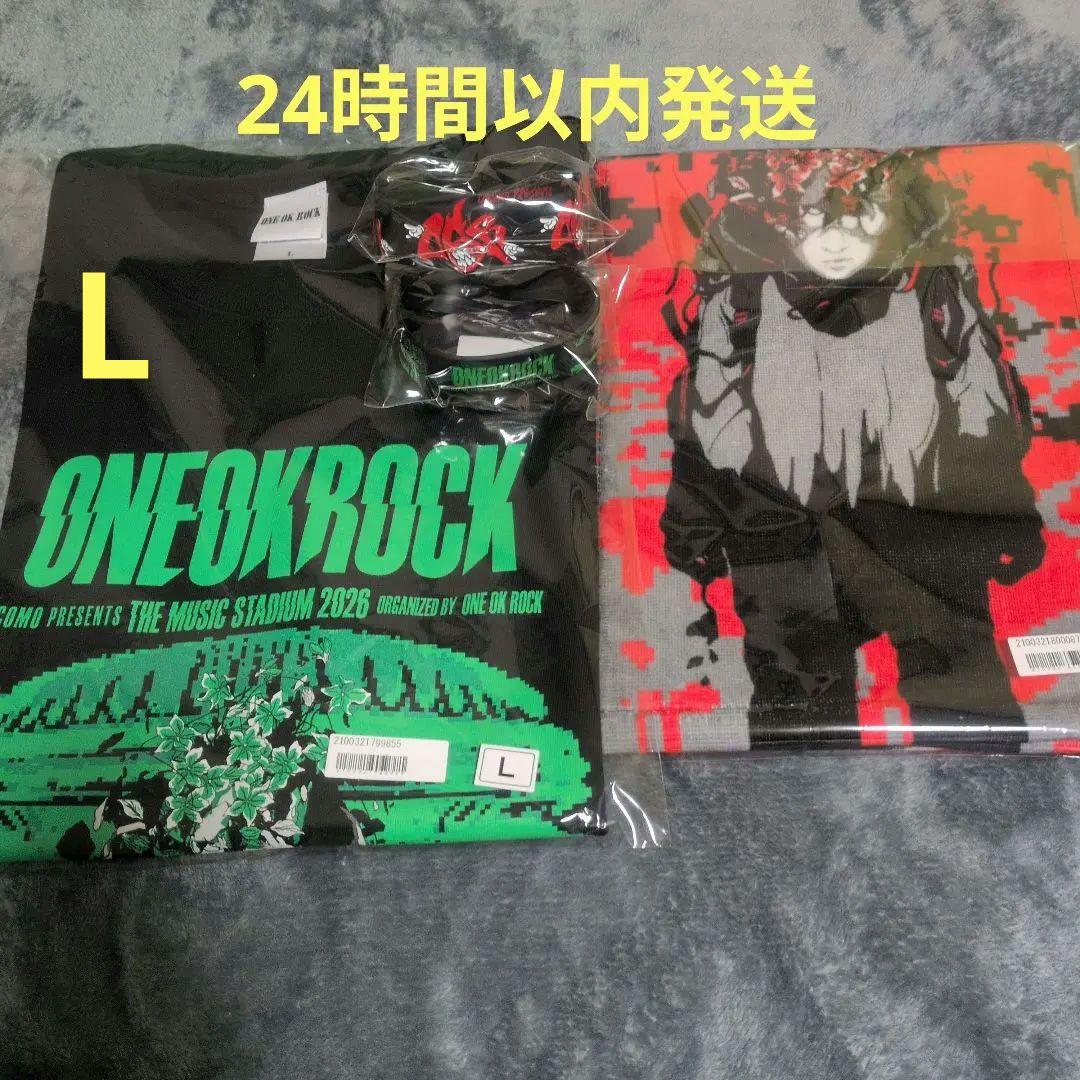 ONE OK ROCK　Tシャツ　ラバーバンド　マフラータオル