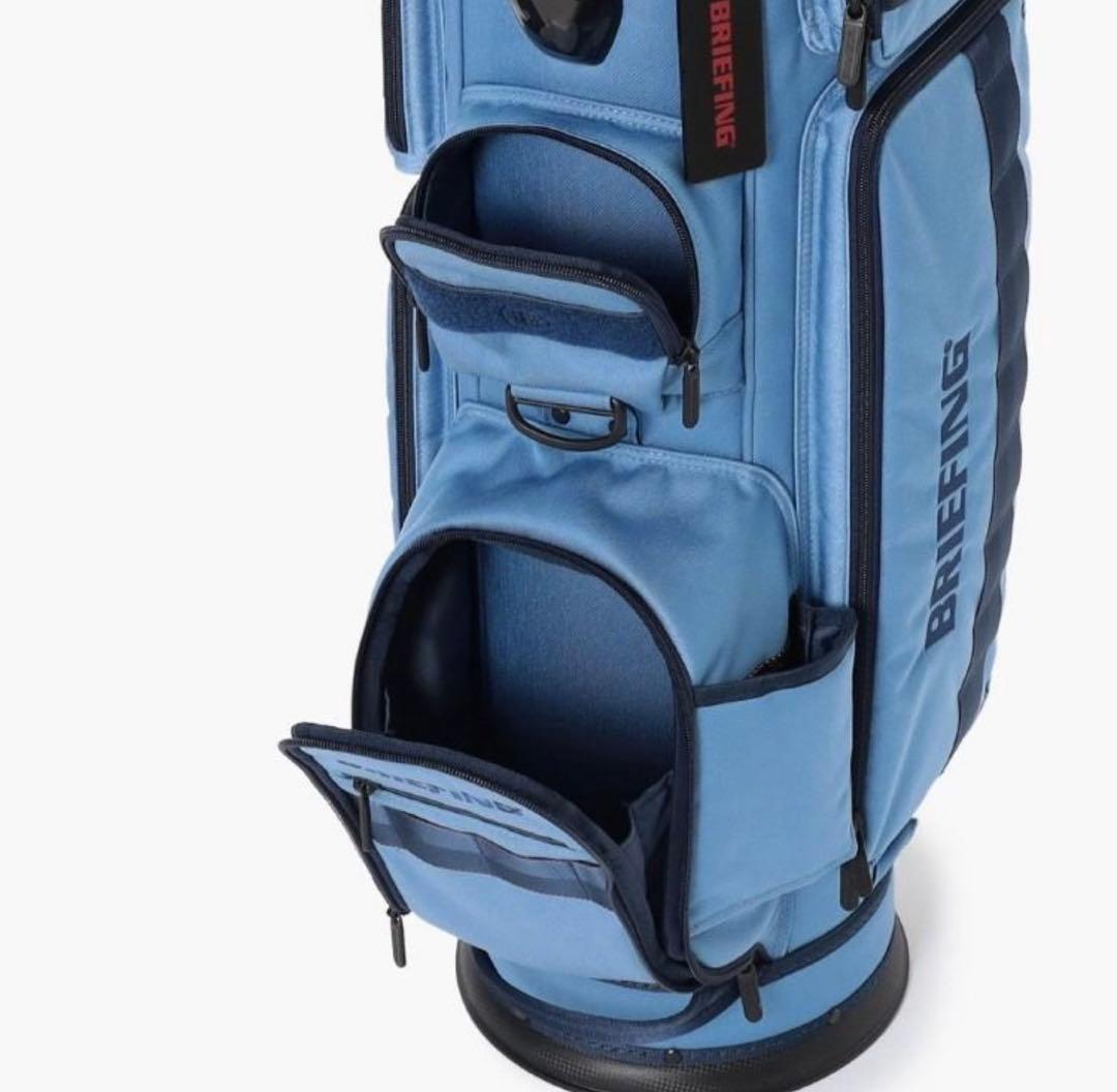 ブリーフィング ゴルフ キャディバッグ FD BRG251D45 デニムグレー