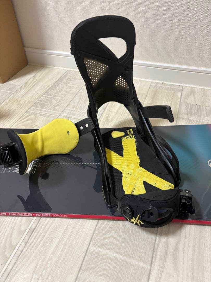 FLOW スノーボード Burtonバインディングセット