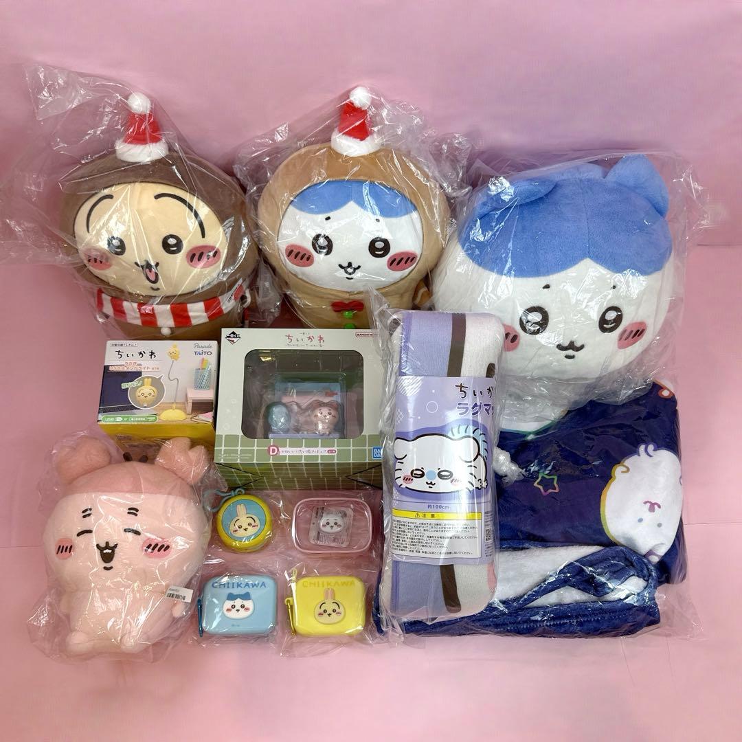 【ちいかわグッズ】 1番くじフィギュア、プライズ品12点