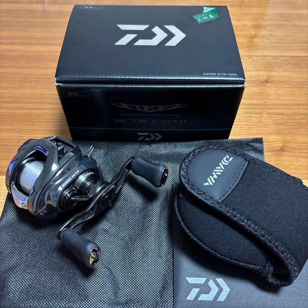 24 スティーズ SV TW 100XHR ベイトリール ダイワ