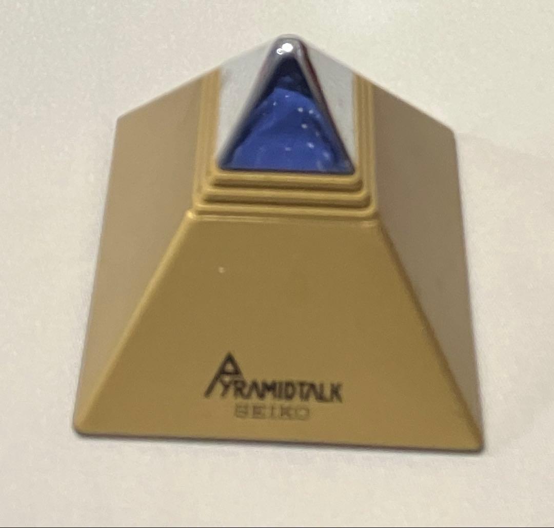 SEIKO PYRAMIDTALK セイコー ピラミッドトーク置時計