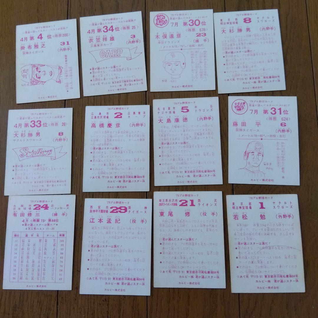 プロ野球カードセット 50年代選手