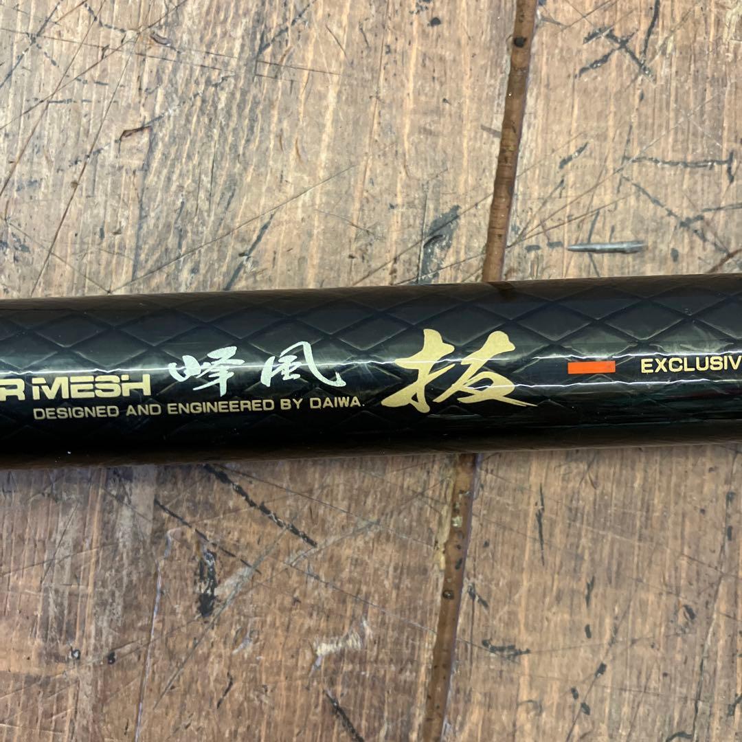 ダイワ パワーメッシュ 峰風 抜 カーボウィスカー 中硬硬 90 ロッド