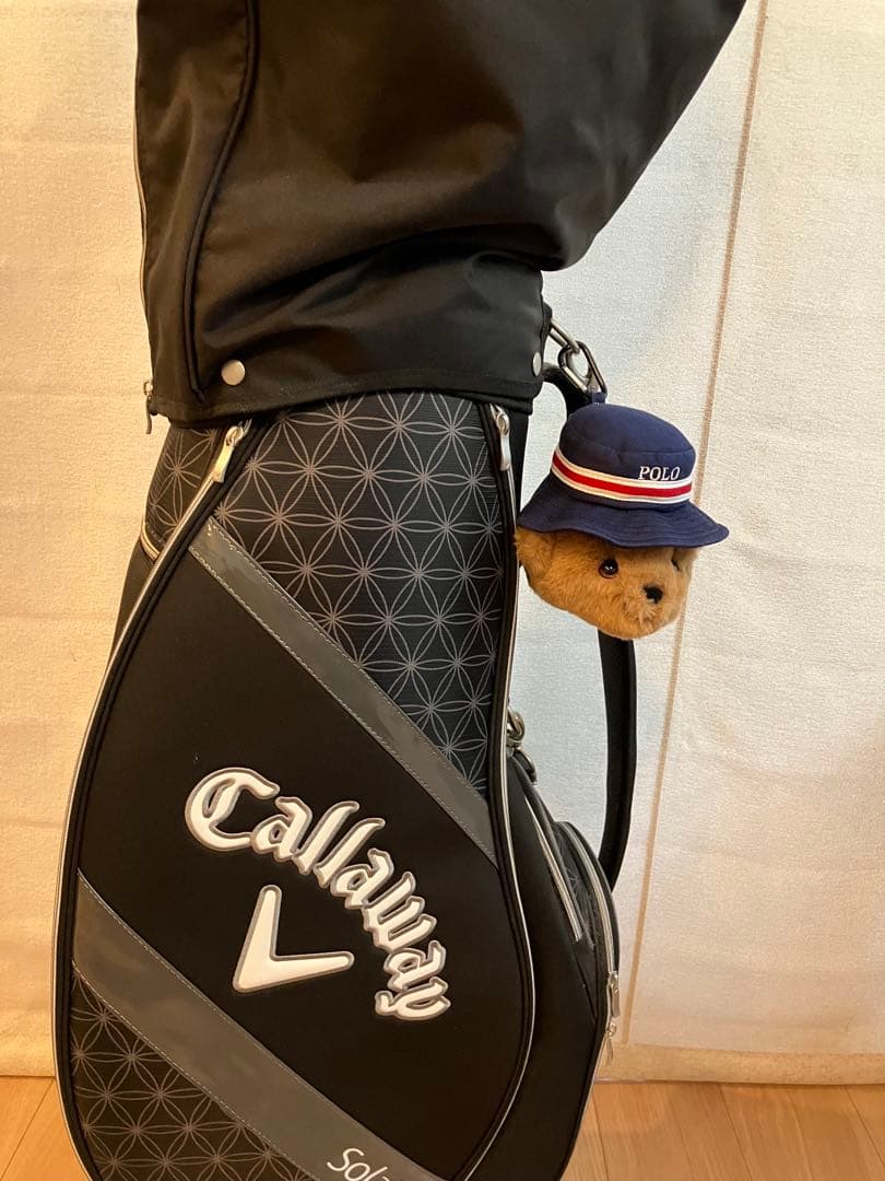 【新品未使用】Polo Bear ポロベア　ゴルフボール入れチャーム