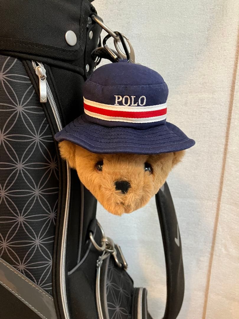 【新品未使用】Polo Bear ポロベア　ゴルフボール入れチャーム