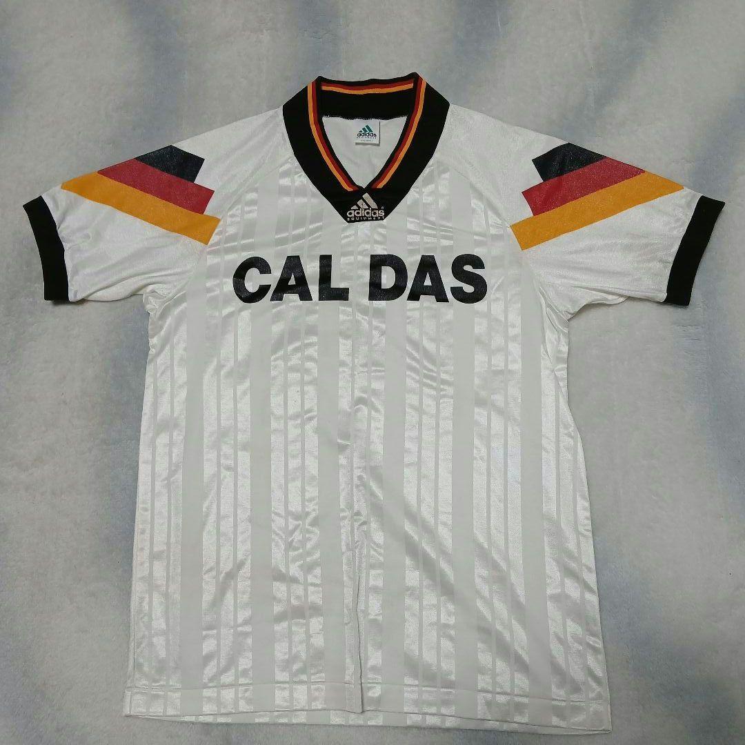 adidas アディダスの90年代ドイツ代表のサッカーユニフォーム サイズL