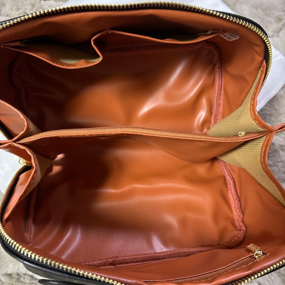 ブラック コスメポーチ ノベルティー