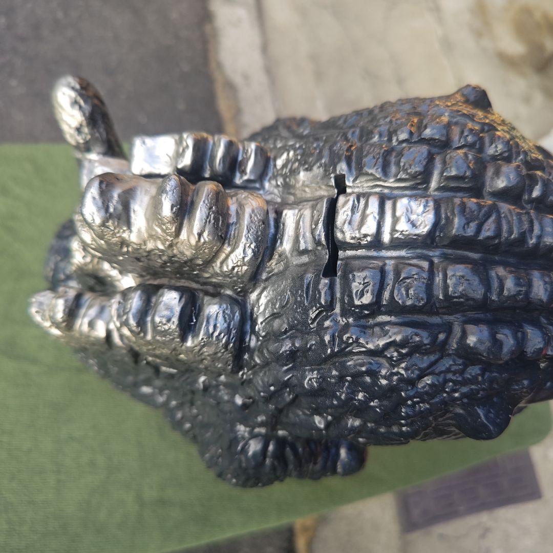 1994年　当時物　ユタカ　ゴジラ　GODZILLA　特大　ソフビ　ビッグ貯金箱