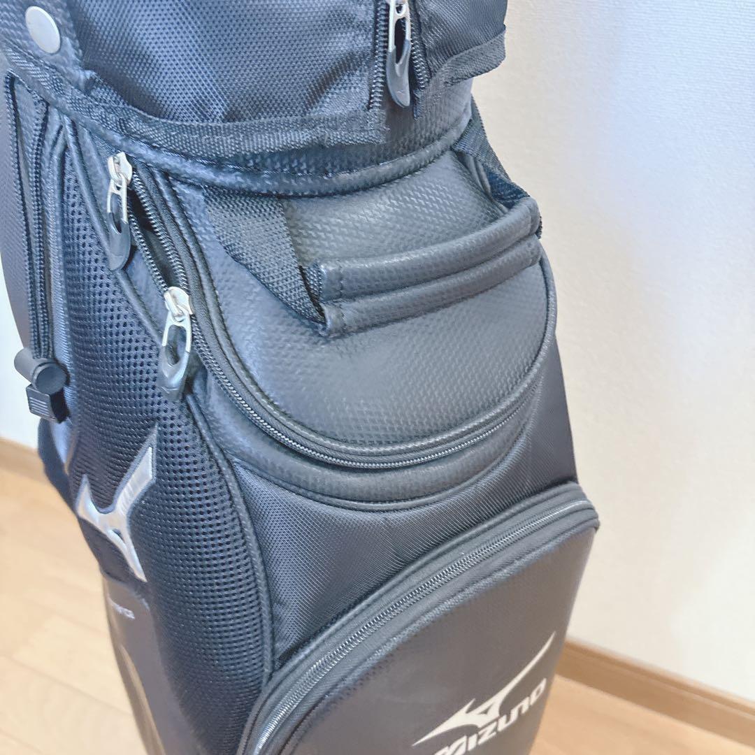 K445 MIZUNO ブラック キャディバッグ