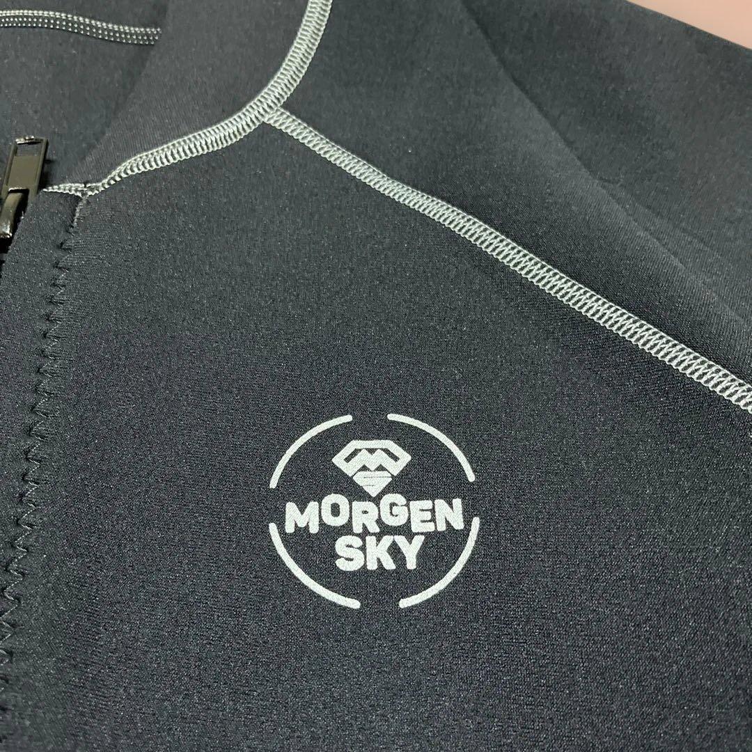 ２ミリ　MORGEN SKY ブラック ウェットスーツ　3XL 大きいサイズ